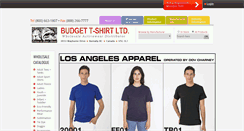 Desktop Screenshot of budget-t.com