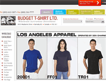 Tablet Screenshot of budget-t.com